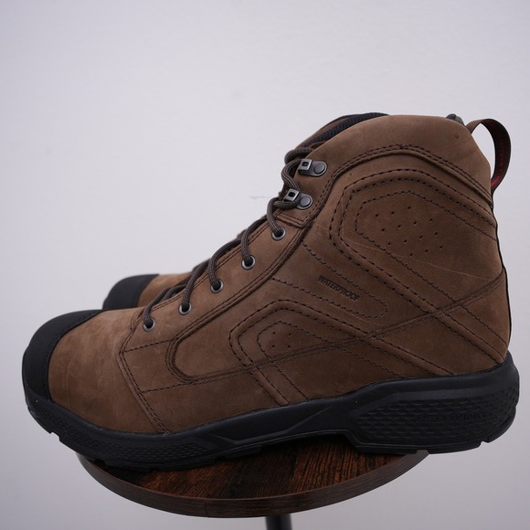 Red Wing 985 Mens Brown Waterproof Electrical Hazard Work Boots Size 13 D New main image 4